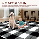 Artful Black and White Checkerboard(Black)