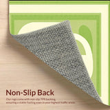 Green Irregular Fluid Motif(Green)