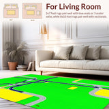 Cheerful Green City Grid(Green)