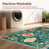 Chic Contemporary Floral Style(Green)