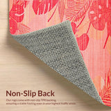 Coastal Coral Geometric Harmony(Red)