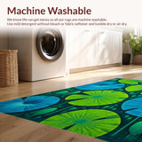 Charming Pond Landscape Visual Appeal(Green)
