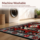 Elegant Symmetrical Ogee Design(Red)