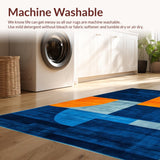 Elegant Symmetrical Color Play(Blue)