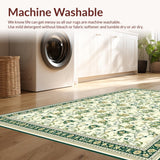 Graceful Green Accent Design(Beige)
