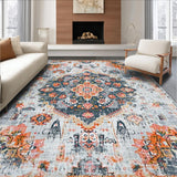 Elegant Distressed Blossom Design(Gray)