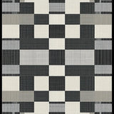 Elegant Round Monochrome Geometric(Gray)