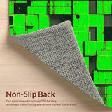 Contemporary Lush Green Motif(Green)