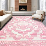 Vibrant Playful Wavy Motif(Pink)