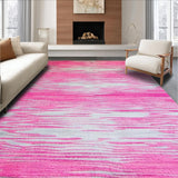 Ultra Soft Area Rug, Non Slip, Stain Resistant, Washable Area Rugs for Living Room, Bedroom, Unique Animal Print Elegance(Pink)