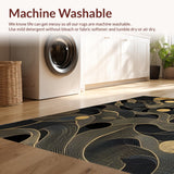 Sleek Minimalist Textured Accent(Black)