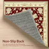 Graceful Intricate Border Accent(Red)