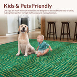 Chic Abstract Emerald Design(Green)