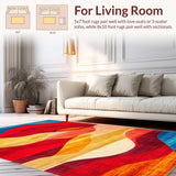 Dynamic Colorful Wave Aesthetic(Red)