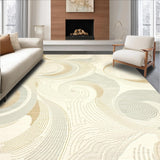 Contemporary Geometric Textured Design(Beige)
