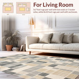 Artisan Geometric Color Burst(Beige)