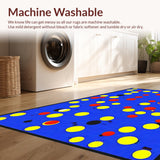 Fun Color Infused Round Layout(Blue)