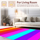 Festive Striped Contemporary Motif(Red)