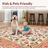 Contemporary Bright Floral Fusion(Ivory)