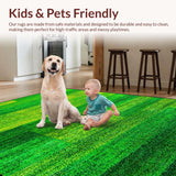 Fresh Earthy Tones Mosaic Style(Green)