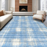 Ultra Soft Area Rug, Non Slip, Stain Resistant, Washable Area Rugs for Living Room, Bedroom, Adorable Sky Blue Bow Knot Rug With Preppy Vibe For Fashionable Home Decor(Blue)