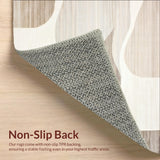 Elegant Wave Area Highlighting Undulating Curves and Subtle Contrast(Beige)