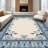 Artistic Nautical Whale Motif(Beige)