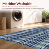 Elegant Neutral Herringbone Style(Blue)