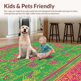 Artistic Fluid Geometric Composition(Green)