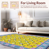 Charming Colorful Diamond Lattice(Yellow)