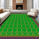 Elegant Mardi Gras Patterned Decor(Green)