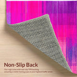 Whimsical Shaggy Rainbow Tones(Pink)