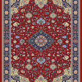 Rustic Botanical Tiled Design(Red)