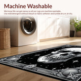 Eerie Black Witchcraft Motif(White)