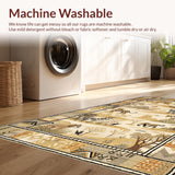Vibrant Safari Scene for Playtime(Beige)