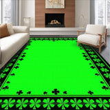 Elegant Green Checkered Design(Green)