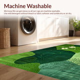 Earthy Floral Tapestry(Green)