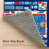 Dynamic Modern City Adventure Scene(Blue)