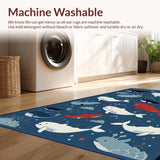 Dynamic Nautical Scene Artwork(Blue)