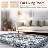 Stylish Earth Tone Medallion(White)