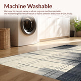 Contemporary White Patterned Surface(Beige)