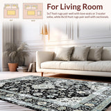 Classic Trellis Design with Grey Accents(Black)