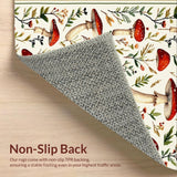 Elegant Watercolor Botanical Motif(White)