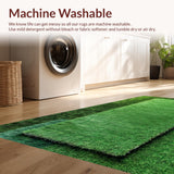 Modern Faux Grass Serenity(Green)