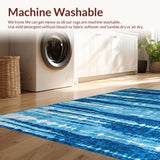 Elegant Ombre Textured Finish(Blue)