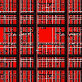 Whimsical Neighborhood Driveway Theme(Red)