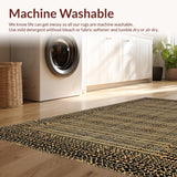 Ultra Soft Area Rug, Non Slip, Stain Resistant, Washable Area Rugs for Living Room, Bedroom, Minimalist Animal Texture Display(Beige)