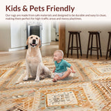 Contemporary Neutral Lattice Design(Beige)