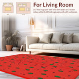 Cute Retro Fruit Motif(Red)