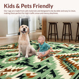 Luxurious Earth Tone Trellis Style(Green)